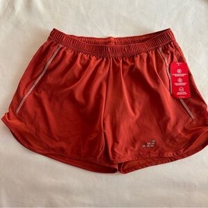 Women’s running reflective mesh athletic shorts size small